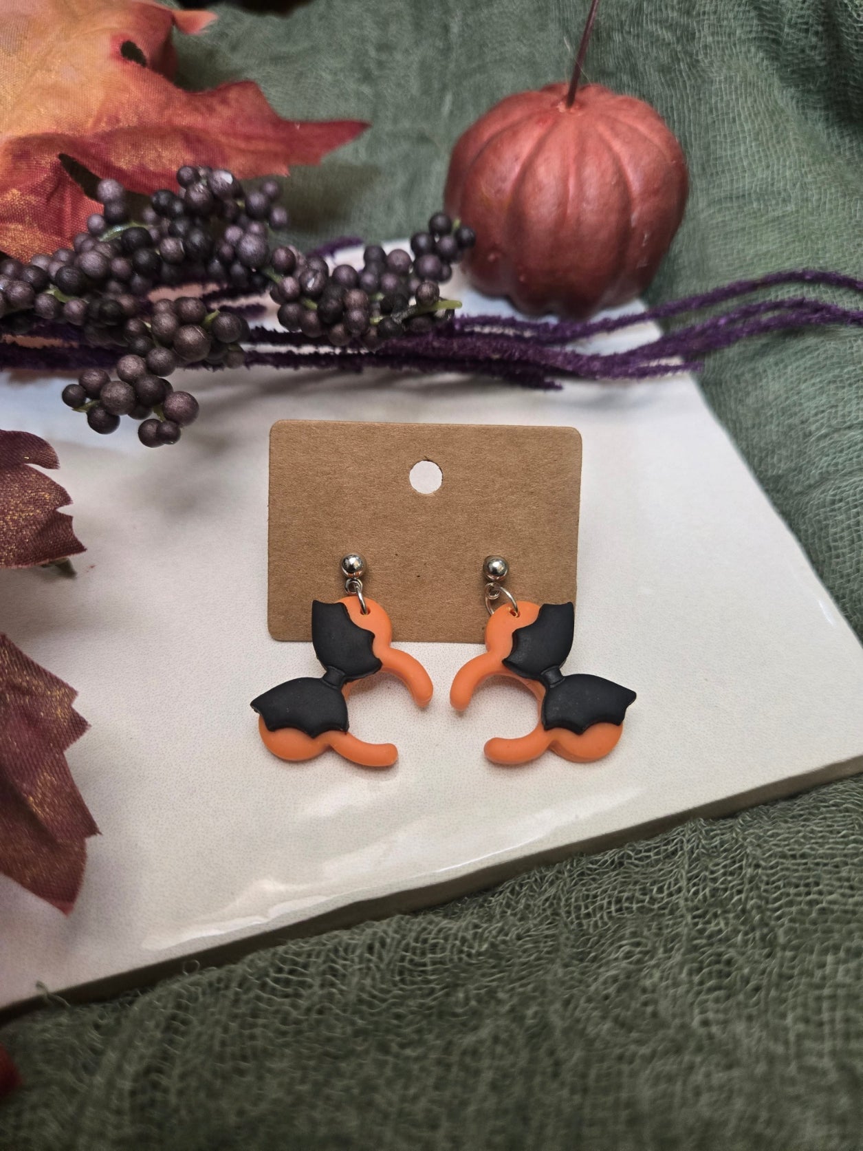 Spooky Bat Bow Mouse Ears